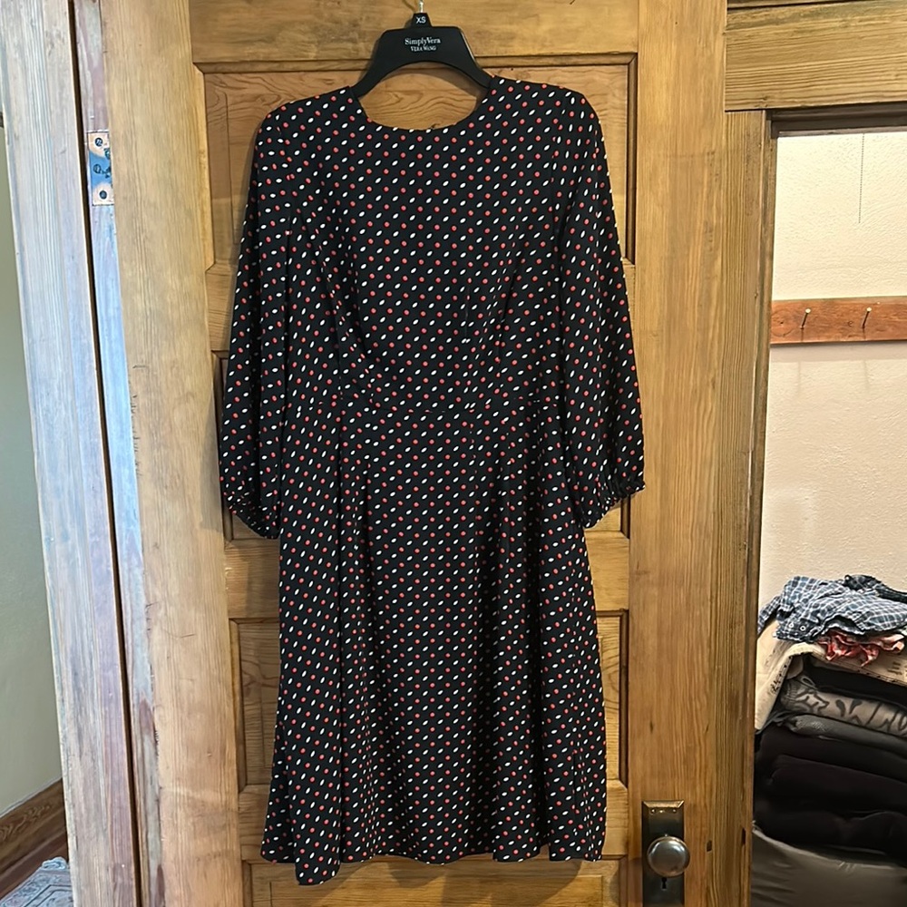 Black and White Polka Dot Dress